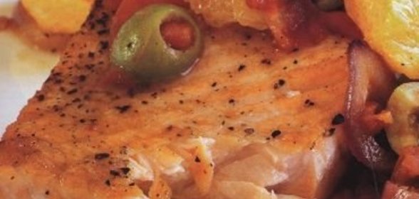 Итальянские креветки и салат-паста с арахисом