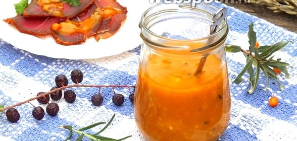 Соус из облепихи