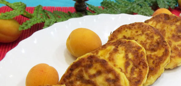 Сырники с абрикосами