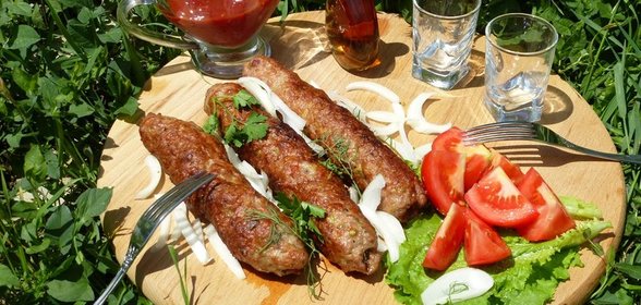 Люля-кебаб с фисташками