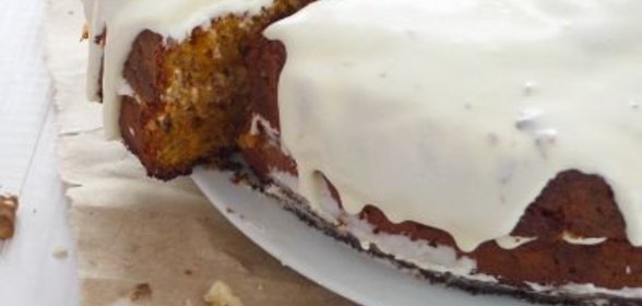 Морковный пирог