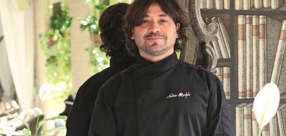 Утка со свекольным булгуром и мандаринами от Адриана Кетгласа