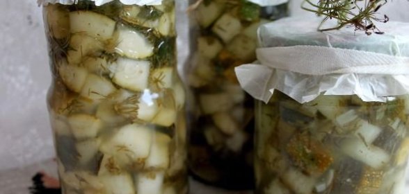 Кабачки «как грузди»