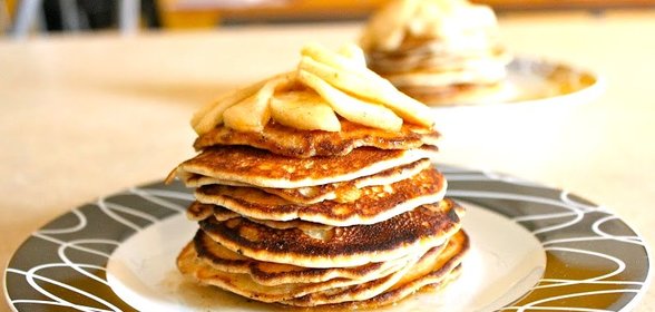 Дрожжевые оладьи на простокваше