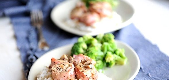 Медальоны из курицы в духовке