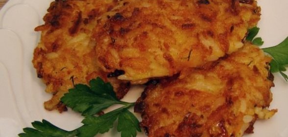 Котлетки рисовые
