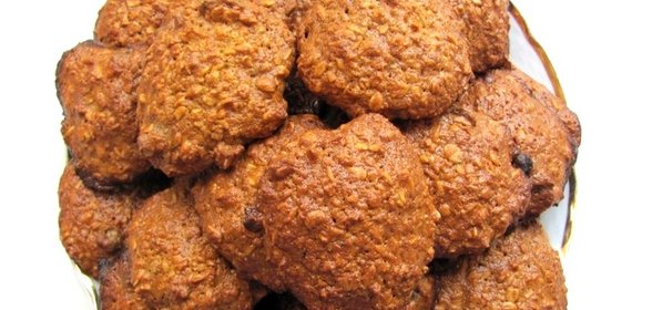 Овсяные печенья на кефире