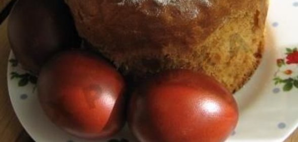 Кулич со сметаной пасхальный