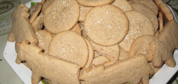 Пряное печенье (Gingersnap Cookies)