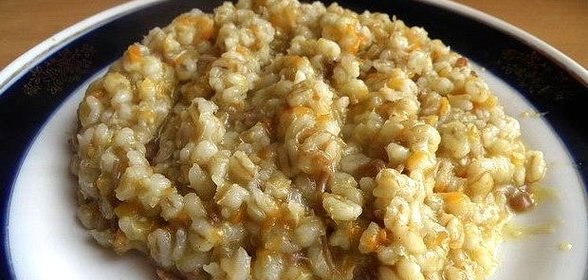 Перловка с тушенкой в мультиварке