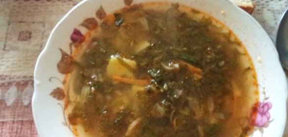 Мясной рулет с рисом