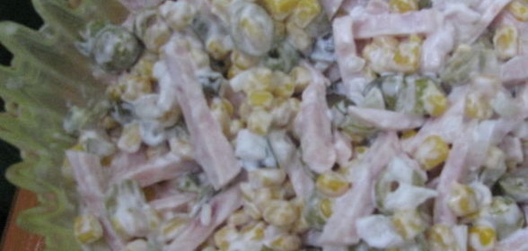 Закуска из свеклы, лука и хрена