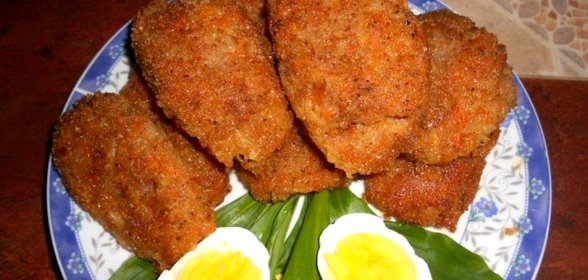 Капустные котлеты постные
