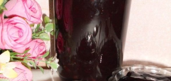 Шоколадно-сливовое варенье