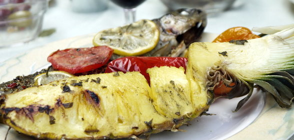 Пикантный ананас на гриле „ Koolinar. Еда. Друзья. Жизнь!