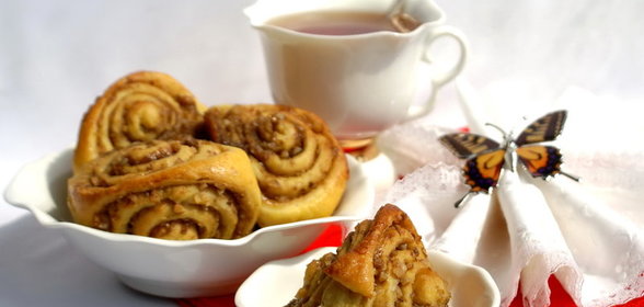 Ореховые рулетики