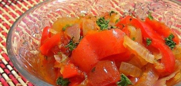 Лечо из болгарского перца