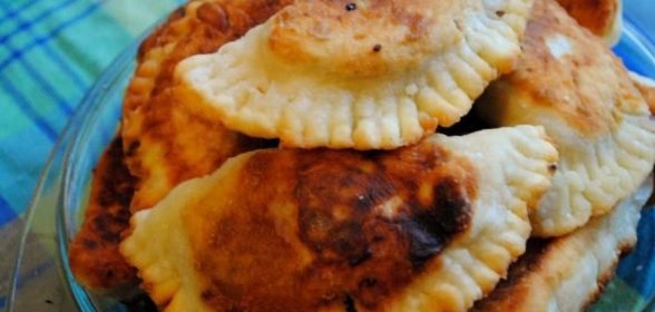 Жареный лосось