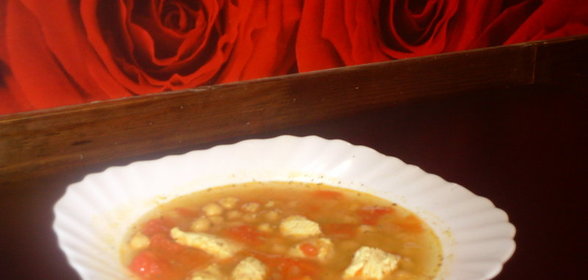 Салат из артишоков с рисом