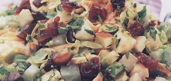 Ореховое пирожное с какао