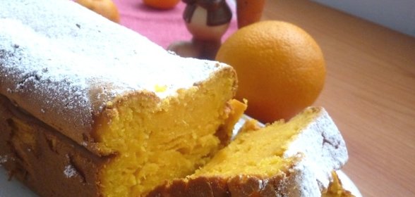 Апельсиновый кекс с морковкой С наступающим, мой дорогой кулинар!