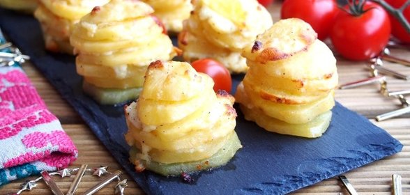 Картофель, запеченный с адыгейским сыром