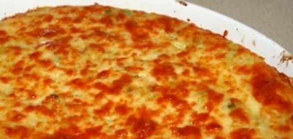 Рыбный пирог с сыром