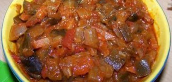 Закуска из баклажан