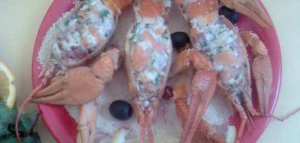 Раки фаршированные Пляж