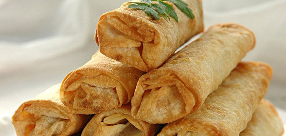 Жареные вьетнамские блинчики