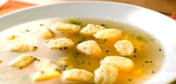 Клецки из манки