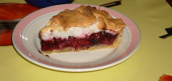 пирог с лесными ягодами