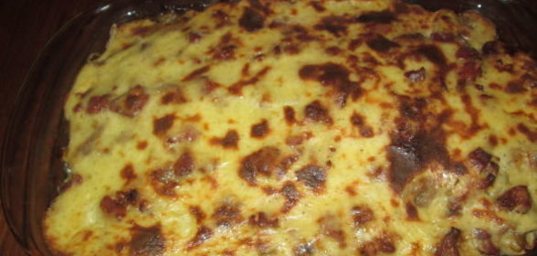 Пицца с рыбой, бараниной, тунцом и маринованными грибами