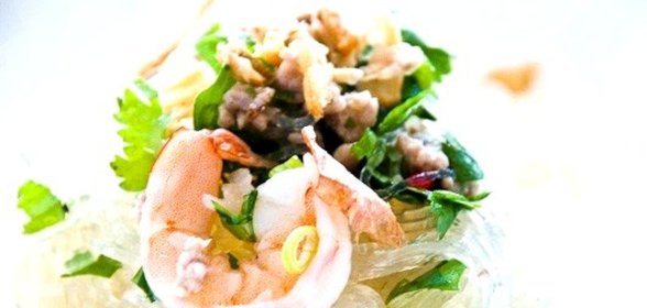 Салат с лапшой