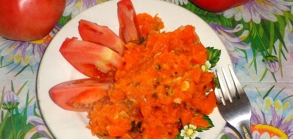 Гарнир из тыквы
