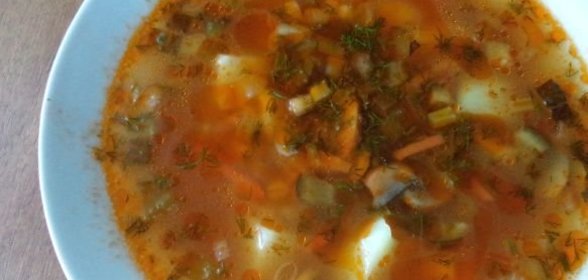 Творог с черносливом и взбитой сметаной