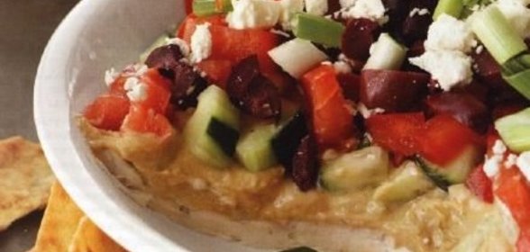 Сырная закуска с овощами
