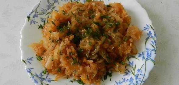 Жареная капуста