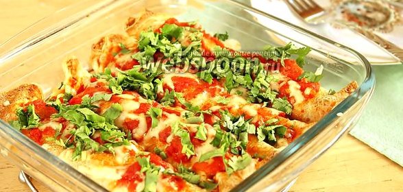 Блинные рулеты с сочной начинкой