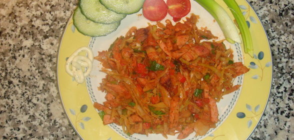 солянка капустная(жареная)