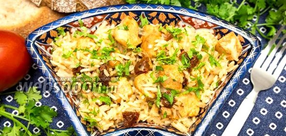 Пряный рис с вялеными помидорами