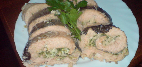 Рулет рыбный(вариант)