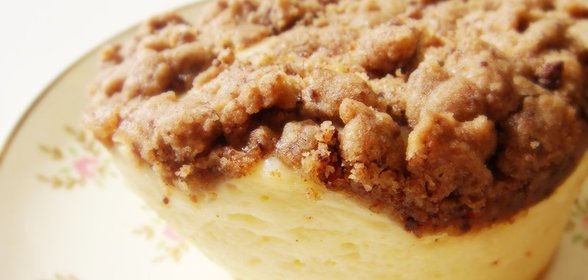 Нежная творожная запеканка с хрустящим шоколадным штрейзелем