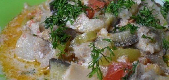 Рагу с мясом и овощами