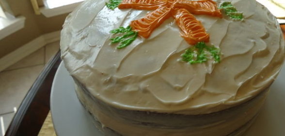 Морковный торт