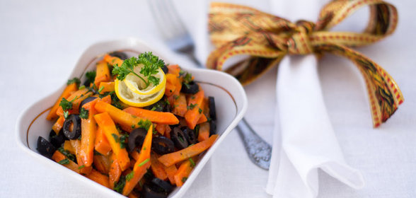 Салат с морковью по-мароккански