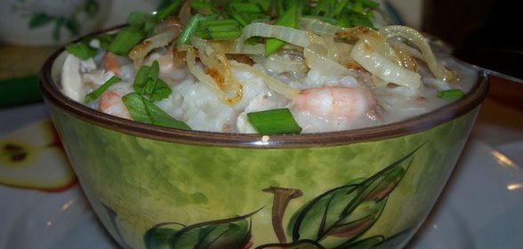 БУБУР ЛАМБУК (ризотто по-малайски)