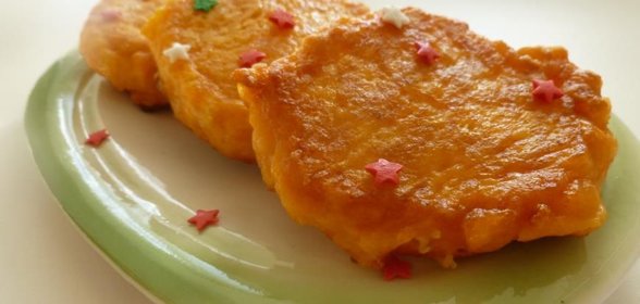 Оладьи из тыквы