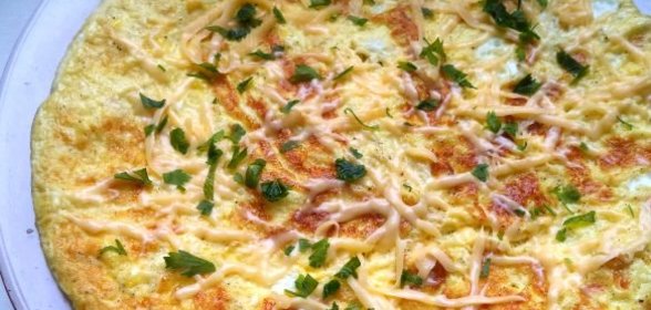 Омлет с сыром