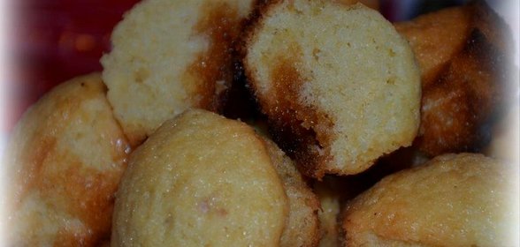 Кексы кис-кис с конфетой ириской